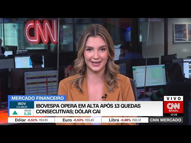 Ibovespa opera em alta após 13 quedas consecutivas; dólar cai | CNN MERCADO – 18/08/2023