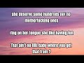 GloRilla All Dere Feat Moneybagg Yo Lyrics