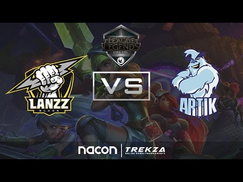 Team Artik vs Lanzz Black- #LigaLoL - Mapa 2 - Jornada 3 - T1