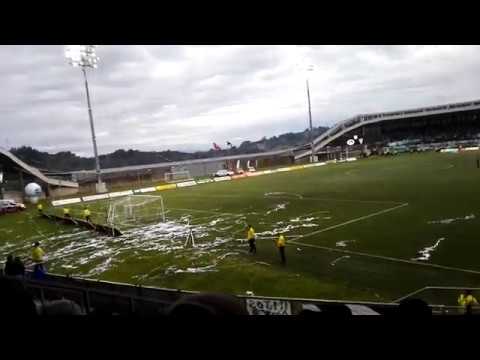 "Salida Los Del Sur vs Santiago Wanderers" Barra: Los del Sur &bull; Club: Deportes Puerto Montt