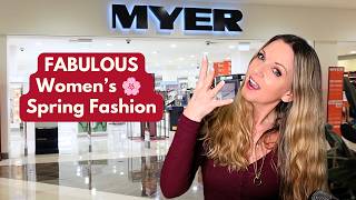 Shopping at Myer Australia | What’s Worth Buying for Women Over 50 | Spring 2026