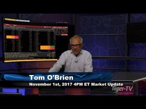 November 1st 4PM EST Market Update with Tom O'Brien on TFNN