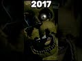 Evolution Of Springtrap 2015 2022