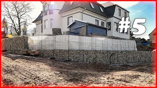 Hang mit Gabionen sichern #5 Ecken und Kurven bauen | Körbe ausrichten