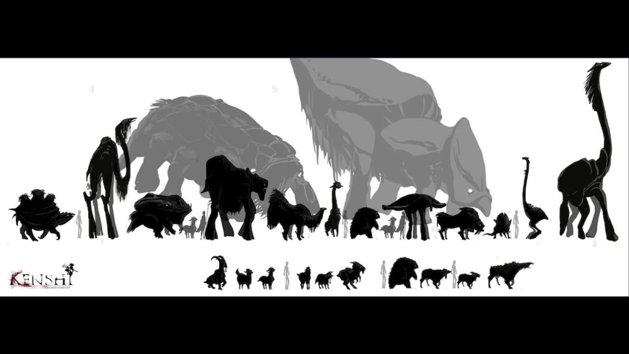 Kenshi Lore! Bestiário parte 1 - Herbívoros e onívoros