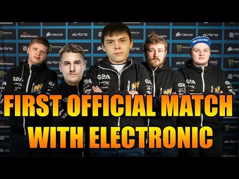 CS:GO - NaVi: FIRST MATCH WITH ELECTRONIC - EPL vs. Astralis Nuke [HD]