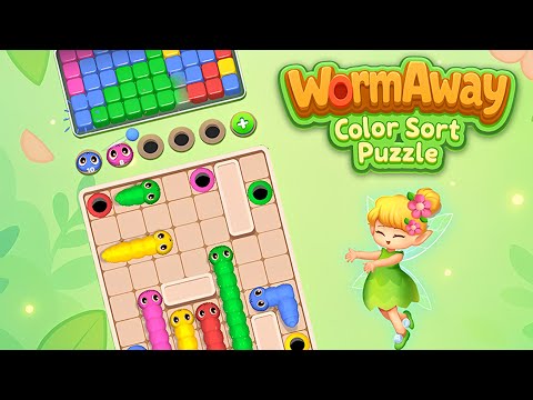 Worm Away: Color Sort Puzzle