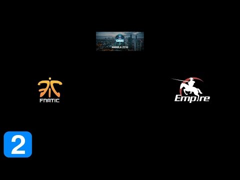 Fnatic vs Team Empire Game 2- ESL One Manila 2016 Full Highlights Dota 2