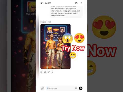Magic Of Chat GPT 😱 | Dynamic Duo🫰 Trend 📈 #shorts #frrefire #trending #chatgpt #viral #ziddiboyff
