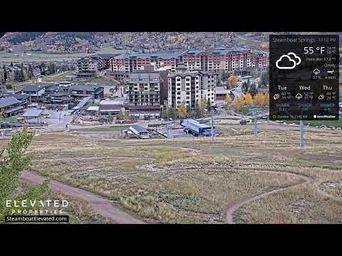 Live webcam Steamboat Springs, Colorado