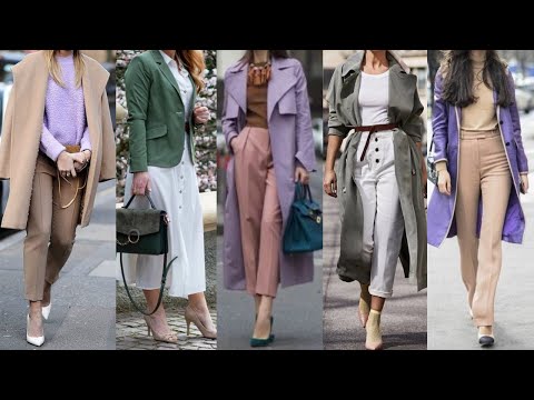 MODA 2024- 2025 0TOÑO INVIERNO/ ATUENDOS ELEGANTES Y SNECILLOS con ROPA de MODA otoño invierno