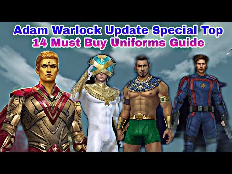 Adam Warlock Update Special Top 14 Must Buy Uniforms Guide - Marvel Future Fight
