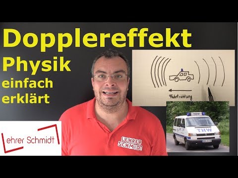 Dopplereffekt - Warum sich das Martinshorn so anhört | Physik - einfach erklärt | Lehrerschmidt