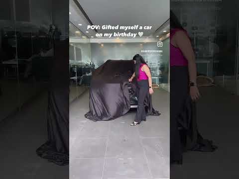 New car on my birthday♥️#samridhisharma #biology