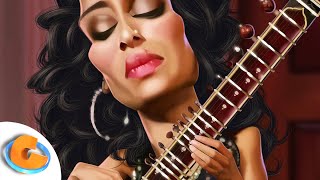 Anoushka Shankar (Caricature Speed Painting) por Israel Oliveras Horta