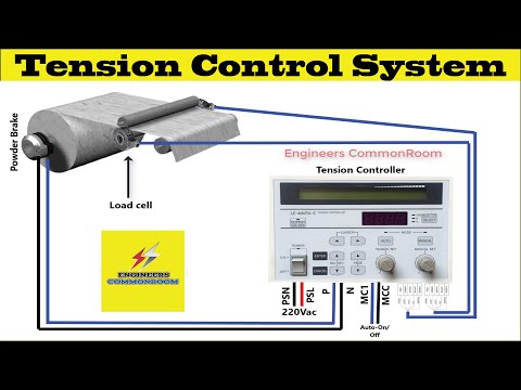 Tension Control System । Engineers  CommonRoom । Electrical Circuit Diagram