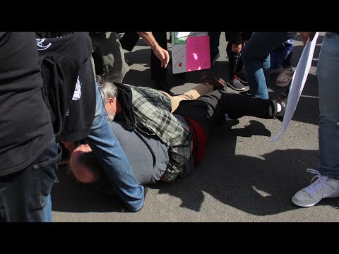Apparently there was a violent scuffle at the demo today | Sohum ...