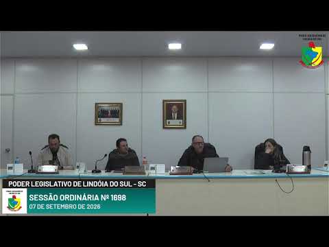 Transmissão ao vivo de Câmara de Vereadores Lindóia do Sul-SC.
