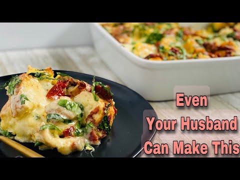 Italian Egg Bake Casserole | Perfect for Mother’s Day Brunch