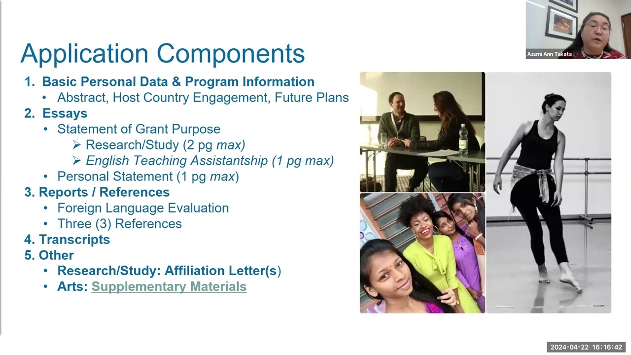 Fulbright Info Session: Finding Affiliations