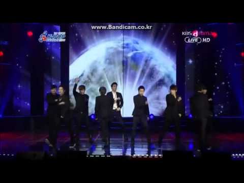120222 Super Junior Super Man Mr.simple @ Gaon Chart K-POP Awards