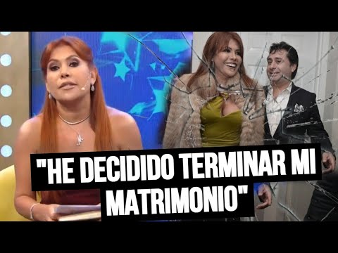 MAGALY TV LA FIRME | MAGALY MEDINA ANUNCIA SU SEPARACIÓN CON SU ESPOSO ALFREDO ZAMBRANO