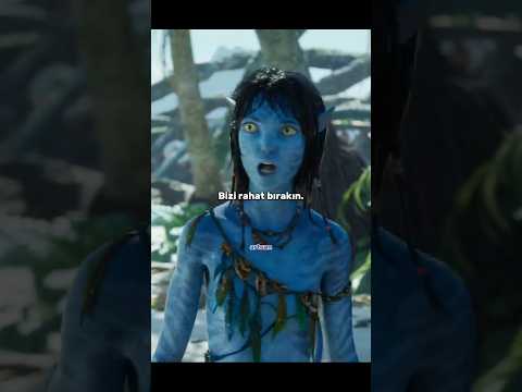 Kızın suyu izlemesi zorlarına gidiyor😯 Avatar The Way of Water 2022 #movie