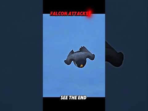 Golden Eagle vs Falcon #trending #animals #wildlife #birds #shorts #youtube #falcon #eagle