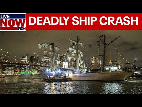 Brooklyn Bridge ship crash update: 200+ on board | LiveNOW from FOX