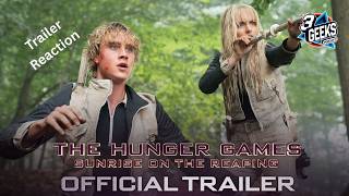 The Hunger Games: Sunrise on the Reaping Trailer Reaction 👀 New Story Revealed!