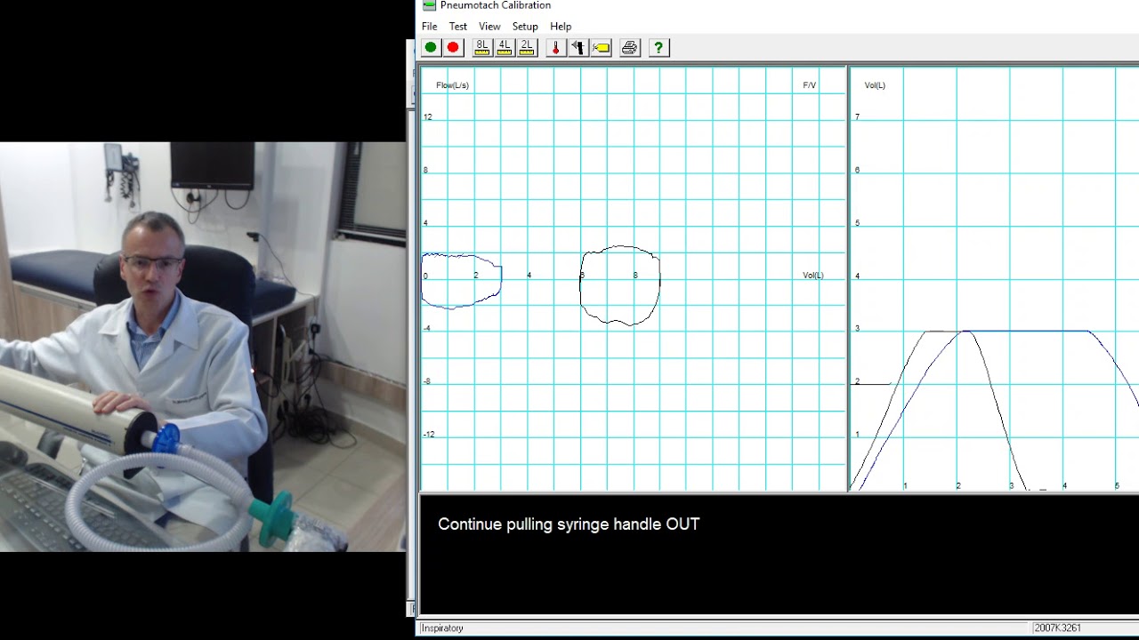 CALIBRAÇÃO DE ESPIRÔMETRO