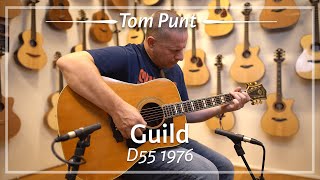 Video thumbnail for Guild D55 1976 played by Tom Punt | Demo by TFOA Demos