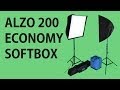 ALZO 200 Economy Softbox Video Light Demonstration