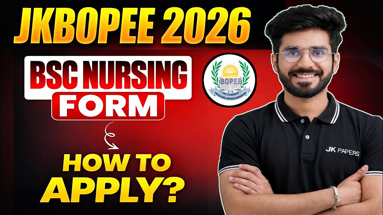 jkbopee bsc nursing application form 2026 | how to apply | form filling full process