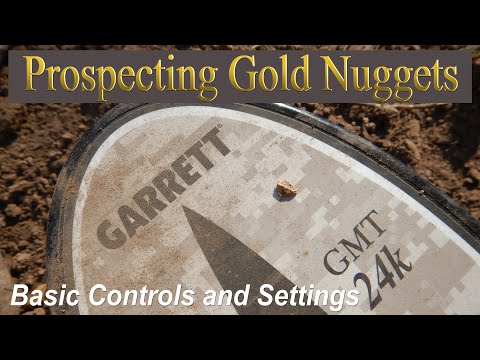 Garrett Goldmaster 24K - Setup - Controls - Gold Nugget Audio.