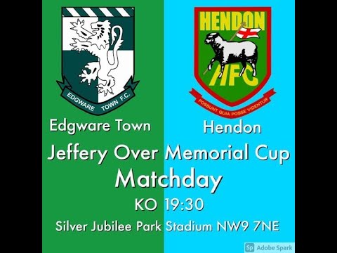Edgware Town v Hendon - Jeffrey Over Memorial Cup - Lee Allinson post match interview & match clips