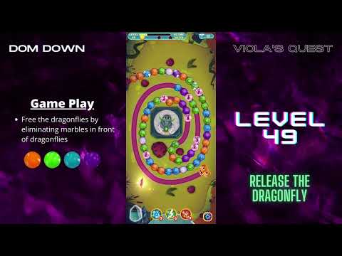 Viola's Quest 🟣🟠🔴 / Level 49 / Dom Down