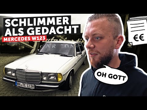 Mercedes-Benz W123 Limousine Oldtimer Check mit Nora! | Mit Kostenaufstellung für Instandsetzung