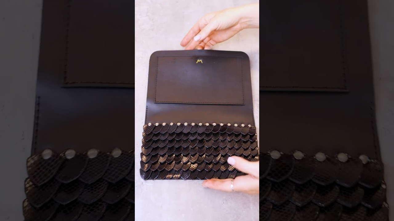 Dragon Scale Design: Where Innovation Meets Craftsmanship #craftedleather