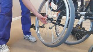Dismantling & Assembling an Action 2 manual wheelchair