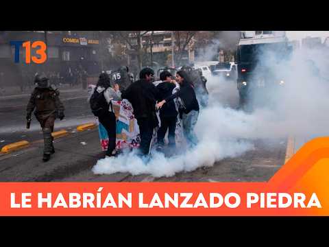 Germán Codina se refiere a estudiante que resultó herida en manifestaciones en Santiago