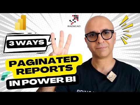 3 Ways to Create Power BI Paginated Reports