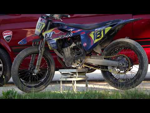 Flat Track Training at Regina Track racing with our new custom bike