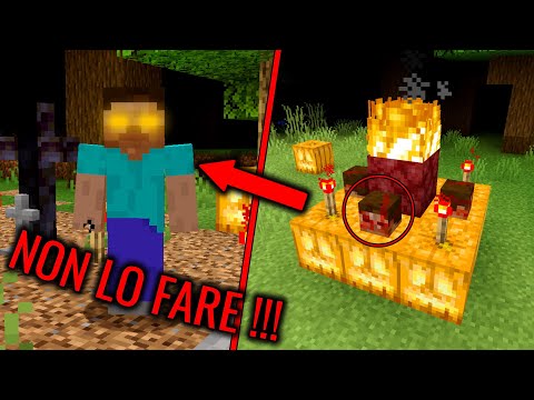 NON FARE IL TOTEM DI HEROBRINE AD HALLOWEEN !!! - MINECRAFT HALLOWEEN #4
