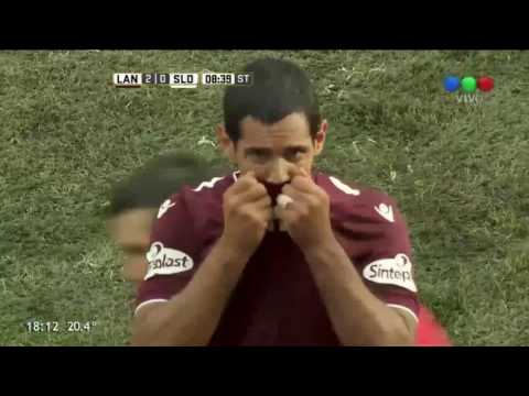 Gol J. G. Sand (P) - Lanús 2 - San Lorenzo 0 - Fecha 14