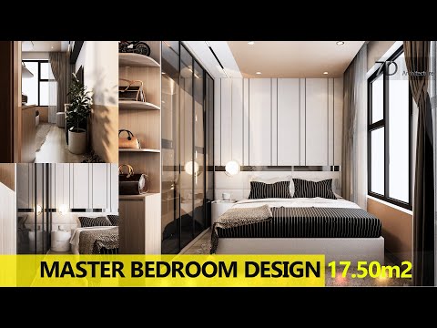 Master Bedroom Design17.50m2_បន្ទប់គេង 17.50m2