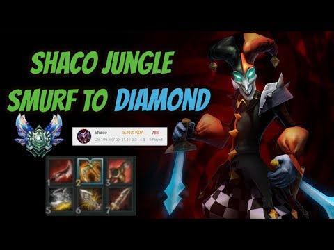 Shaco carrying Platin [League of Legends] Smurf to Diamond - Infernal Shaco