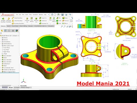 Solidworks Model Mania 2021