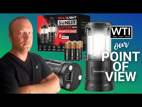 GearLight Sunlit Camping Lanterns - WTI product video review