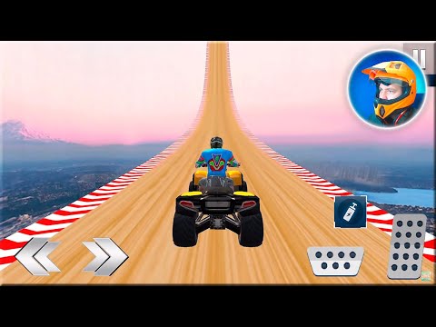 Atv Quad Bike Stunt Racing - Impossible Tracks 3D Android Gameplay